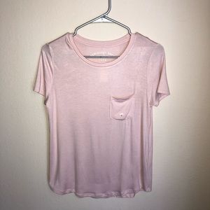 Blush soft crew t shirt Aeropostale